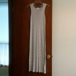 Olive & Oak striped midi dress. Super comfortable!